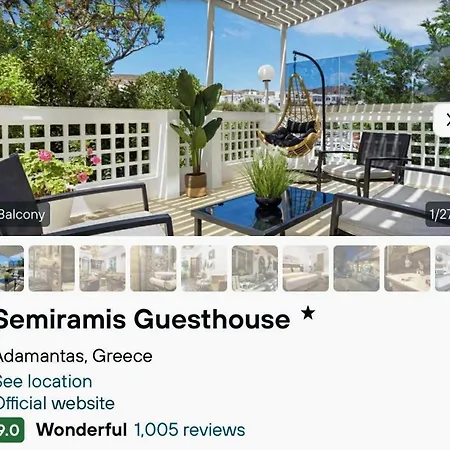 Hotel Semiramis Adamantas (Milos)