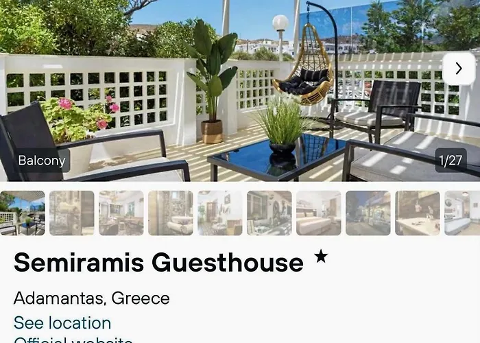 Hotel Semiramis Adamantas (Milos)